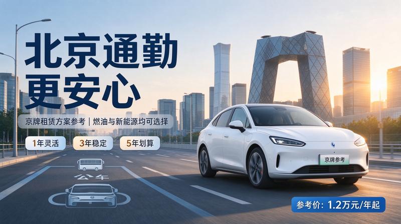 专业团队为客户讲解京牌租赁政策